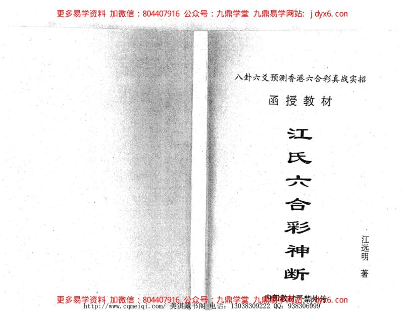 时空数码技法案例.魏庆岷著-国学易学资源分享