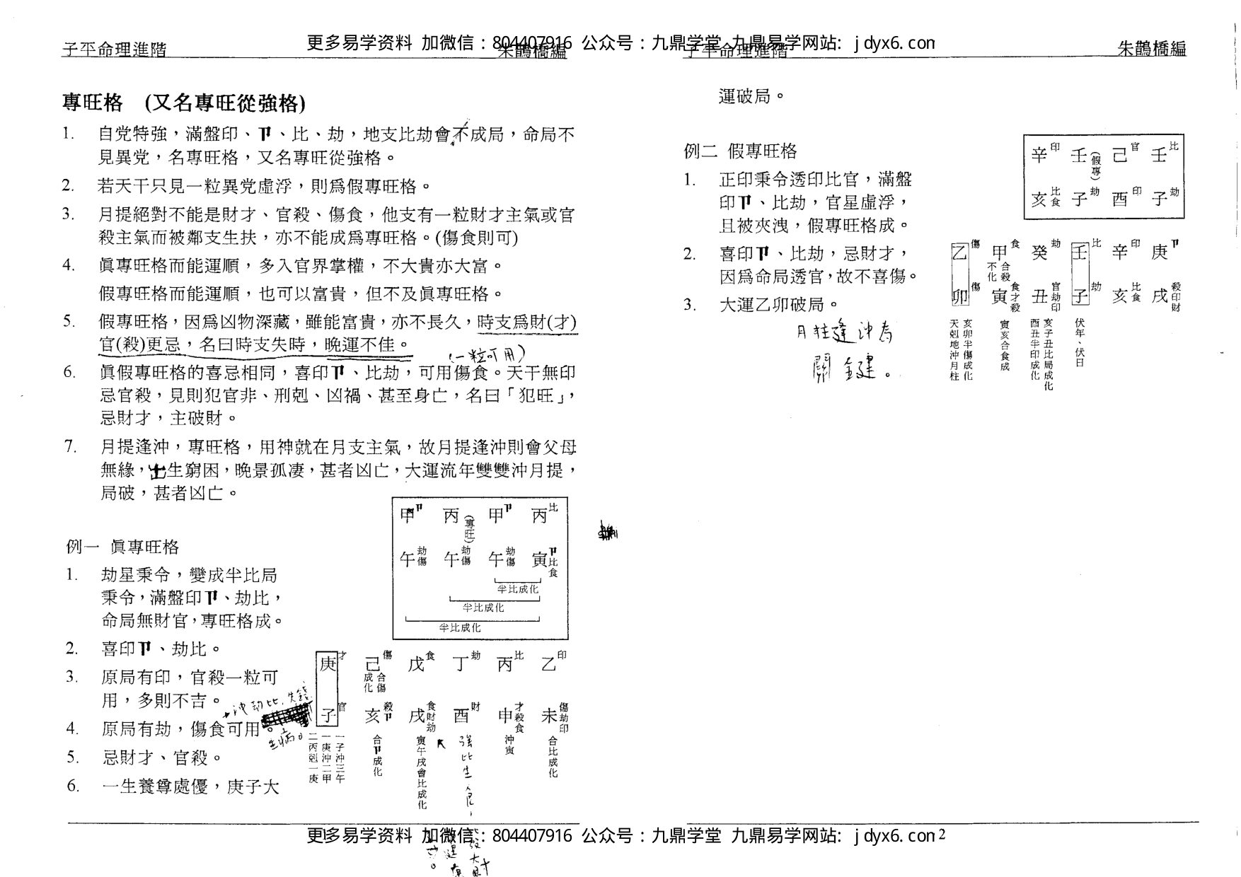 朱鹊桥 - 子平命理进阶 内页图1