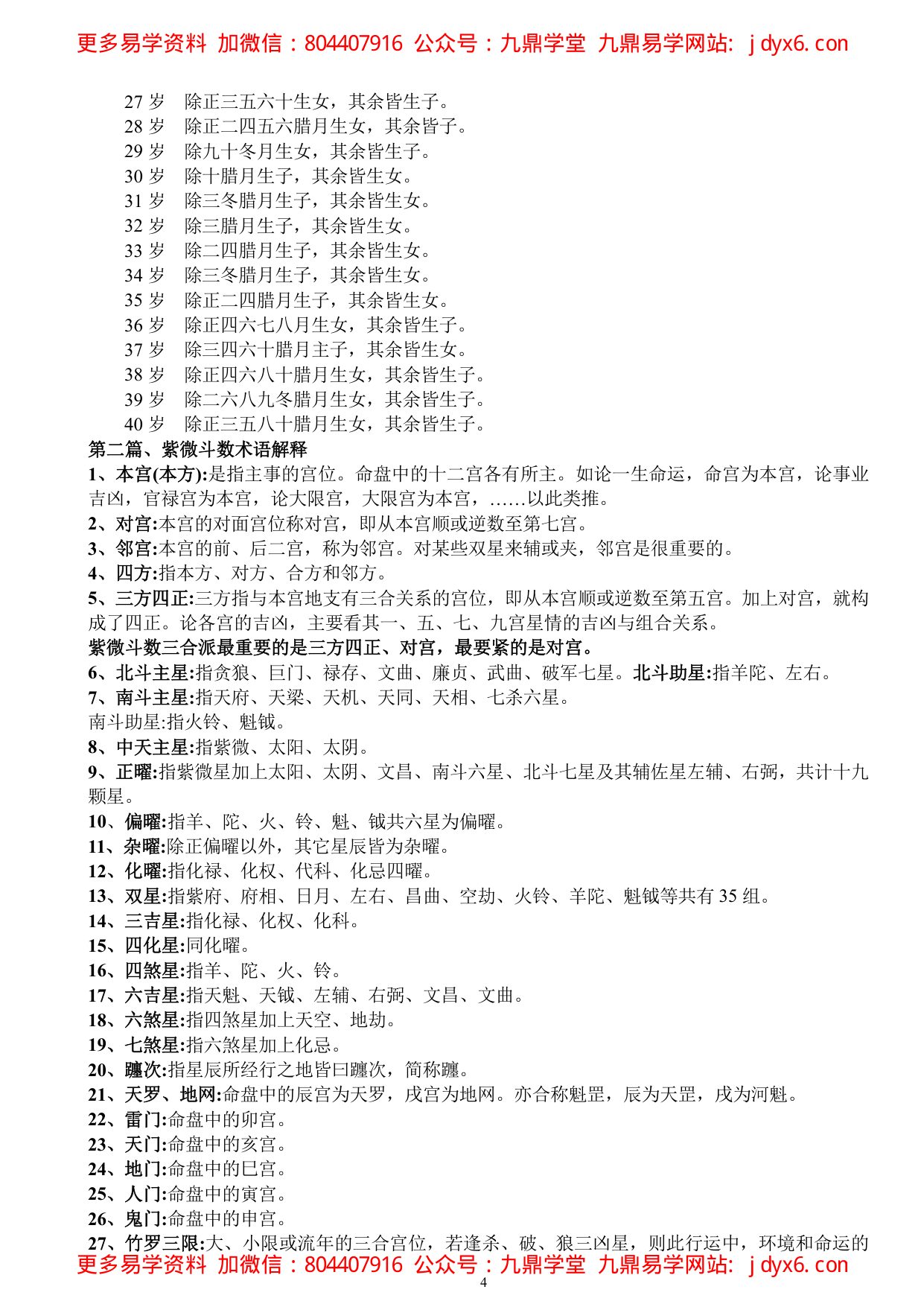 文国鉴-紫微斗数应用讲义 内页图2
