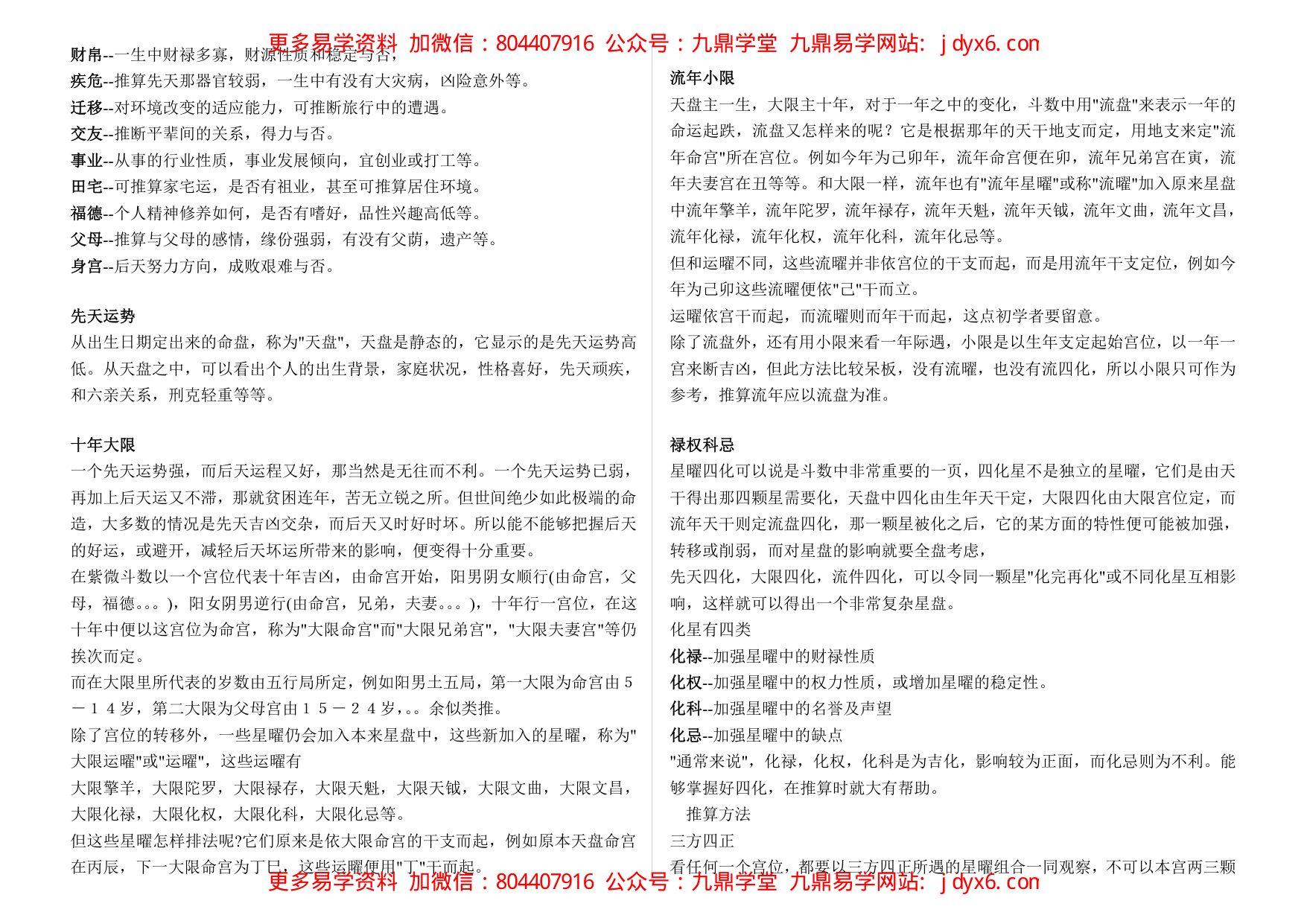 紫微斗数入门之六十星系篇 内页图3