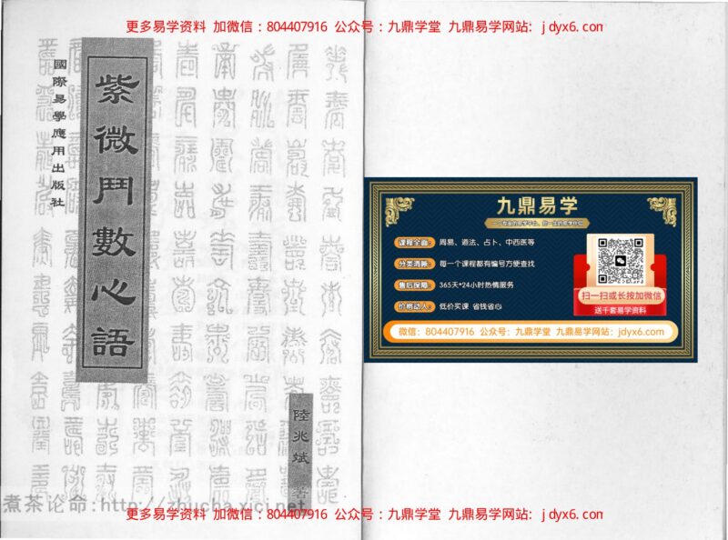 鲁扬才-紫微斗数学-国学易学资源分享