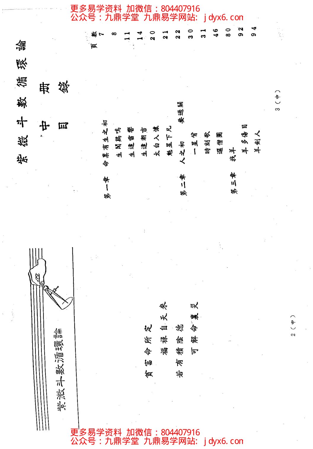 潘子渔-紫微斗数循环论上册 内页图2