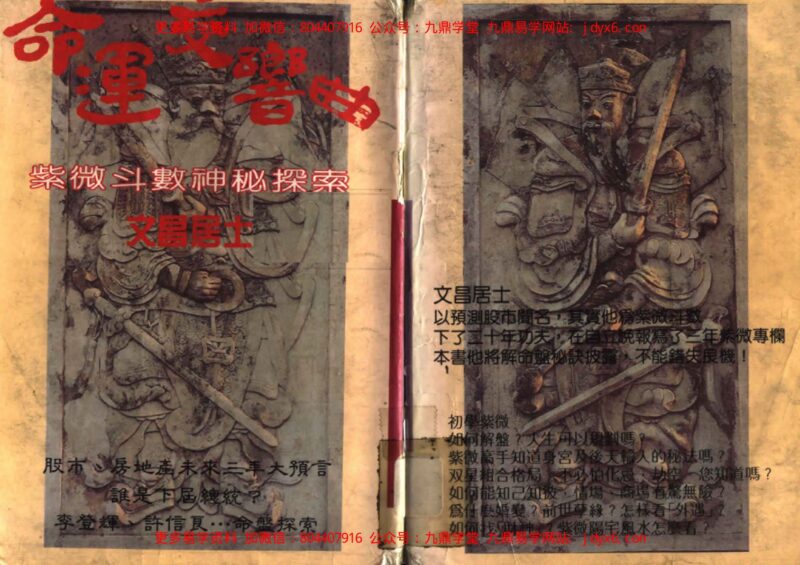 王亭之-紫微斗数掌握命运-国学易学资源分享