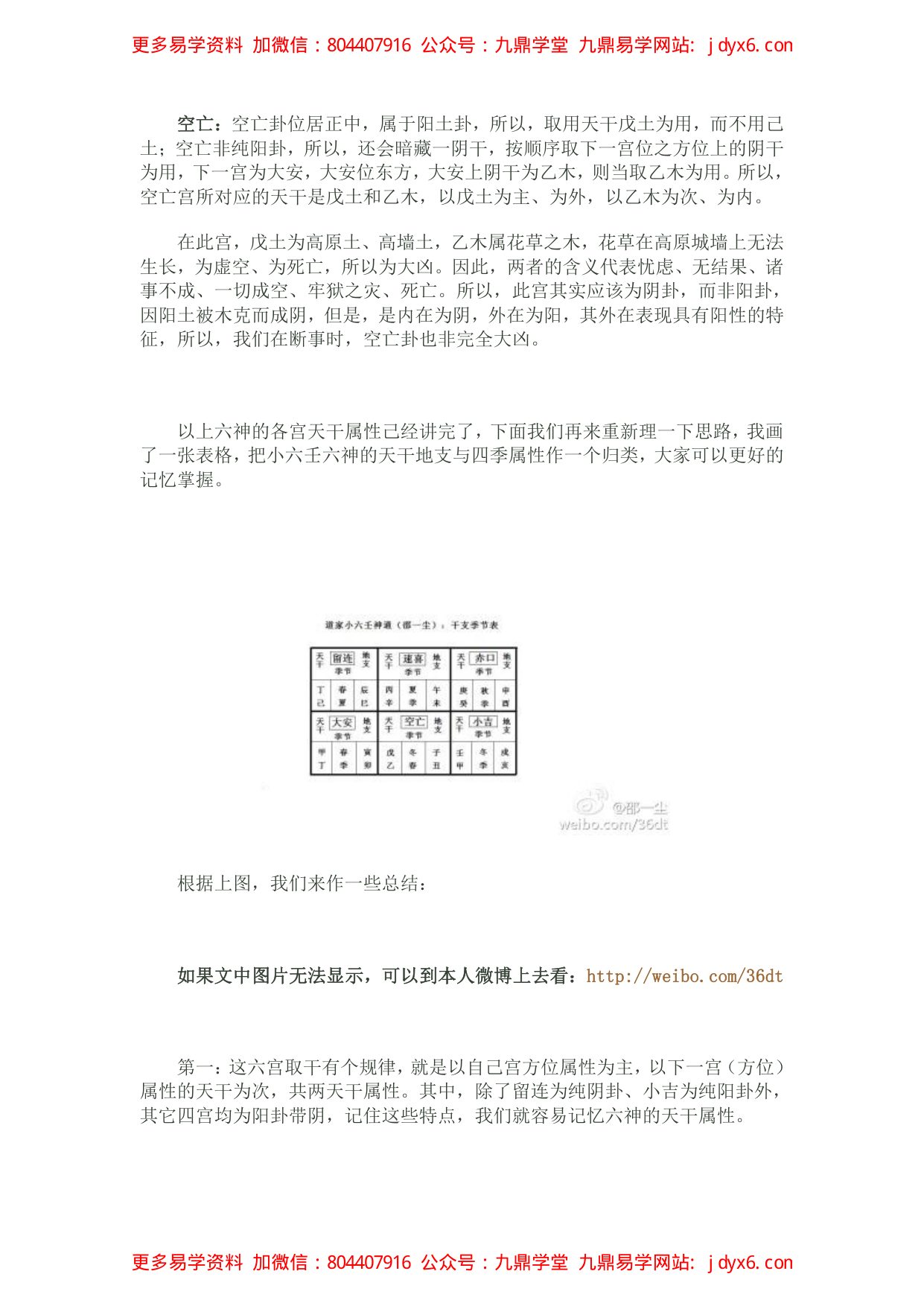 道家小六壬神通之 六神基本定义 内页图2