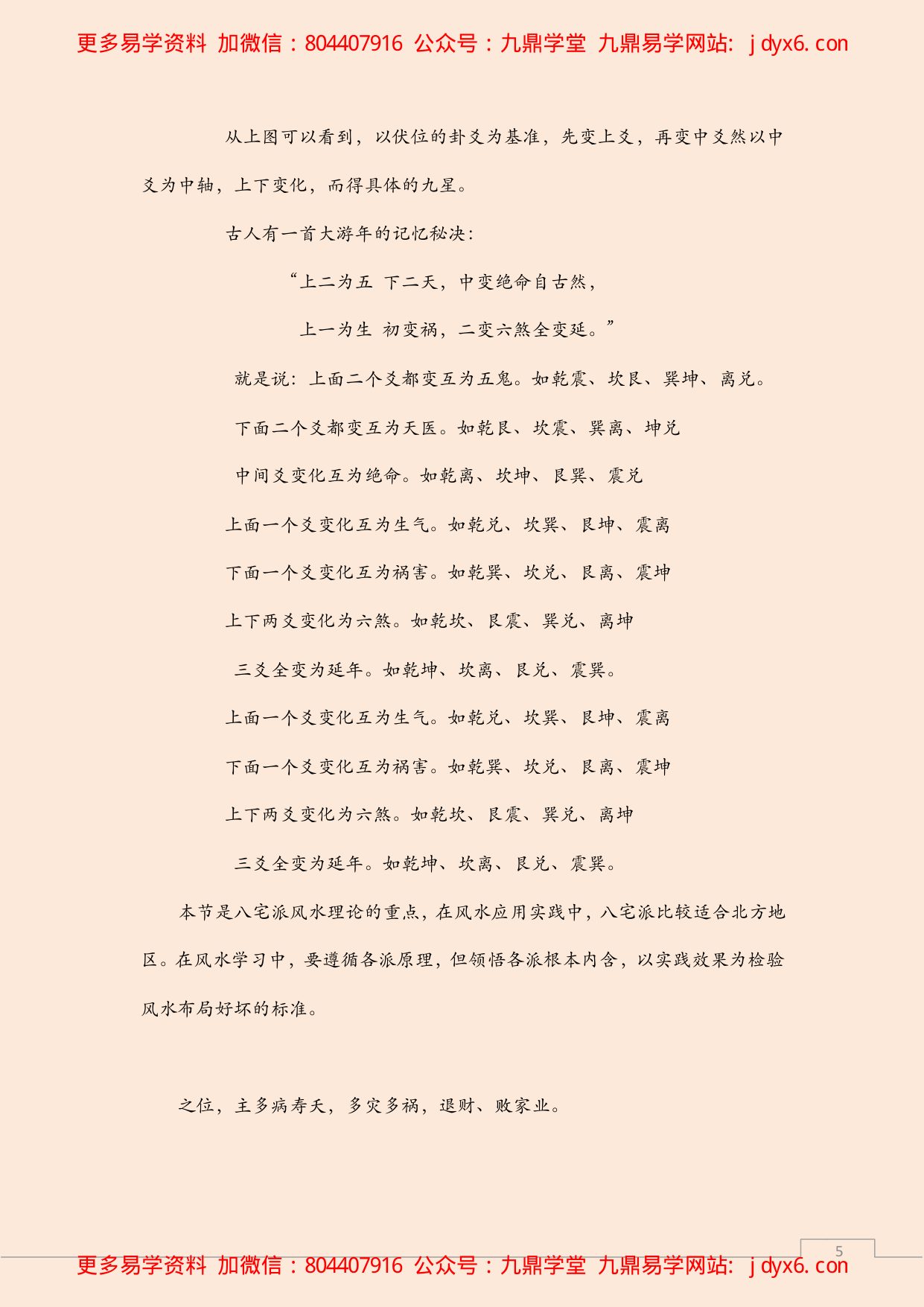 八宅风水入门学习概述 内页图3