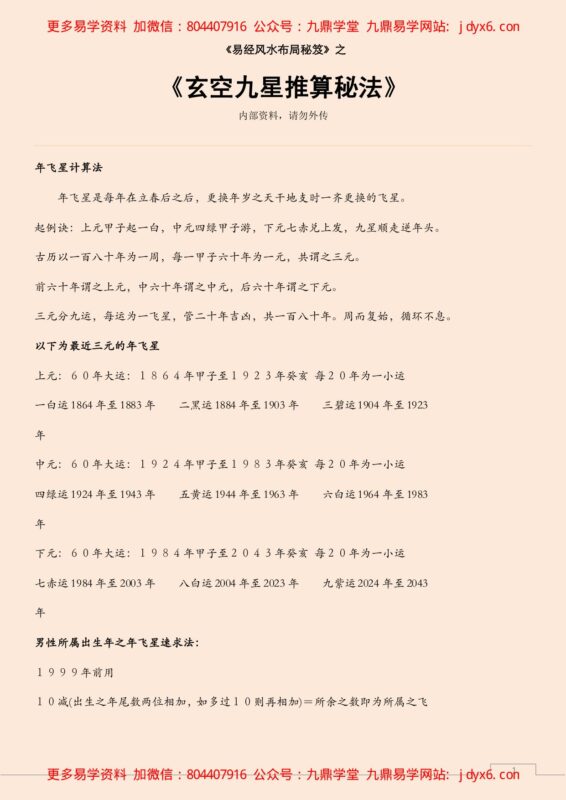 阳宅风水布局教程—综合篇-国学易学资源分享