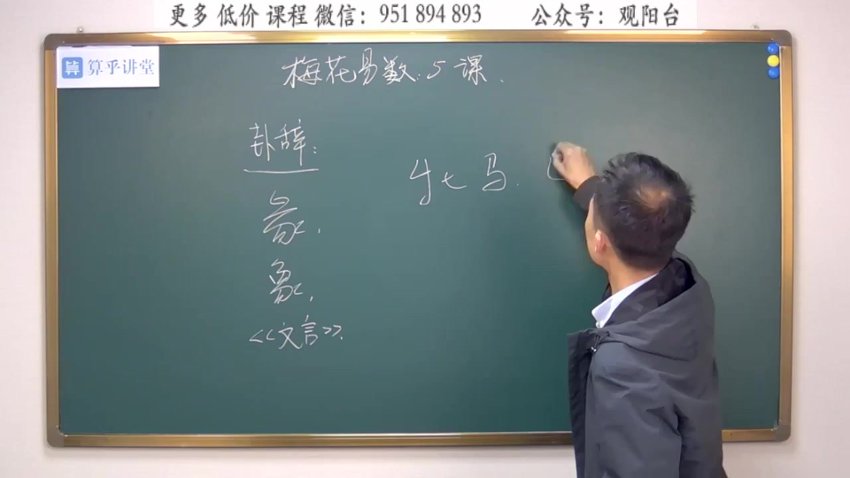 03杜启明梅花易数视频21集 视频截图2