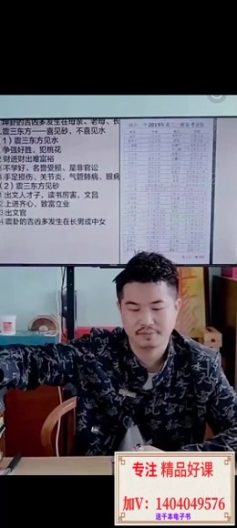 20光明师《破解八宅风水、过路阴阳金锁玉关风水学一次性学完 节省几十万学费》3集-国学易学资源分享