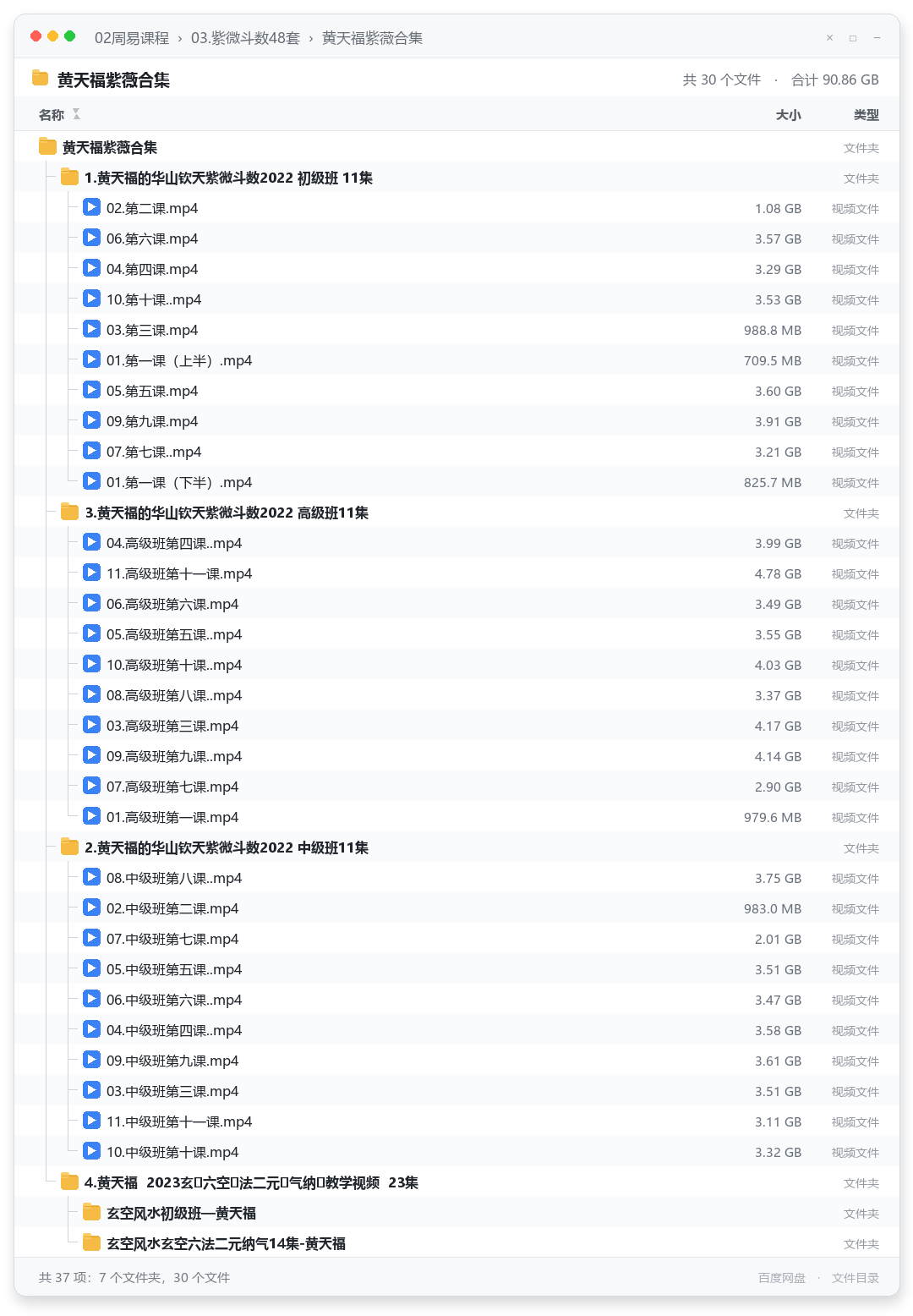 黄天福紫薇合集