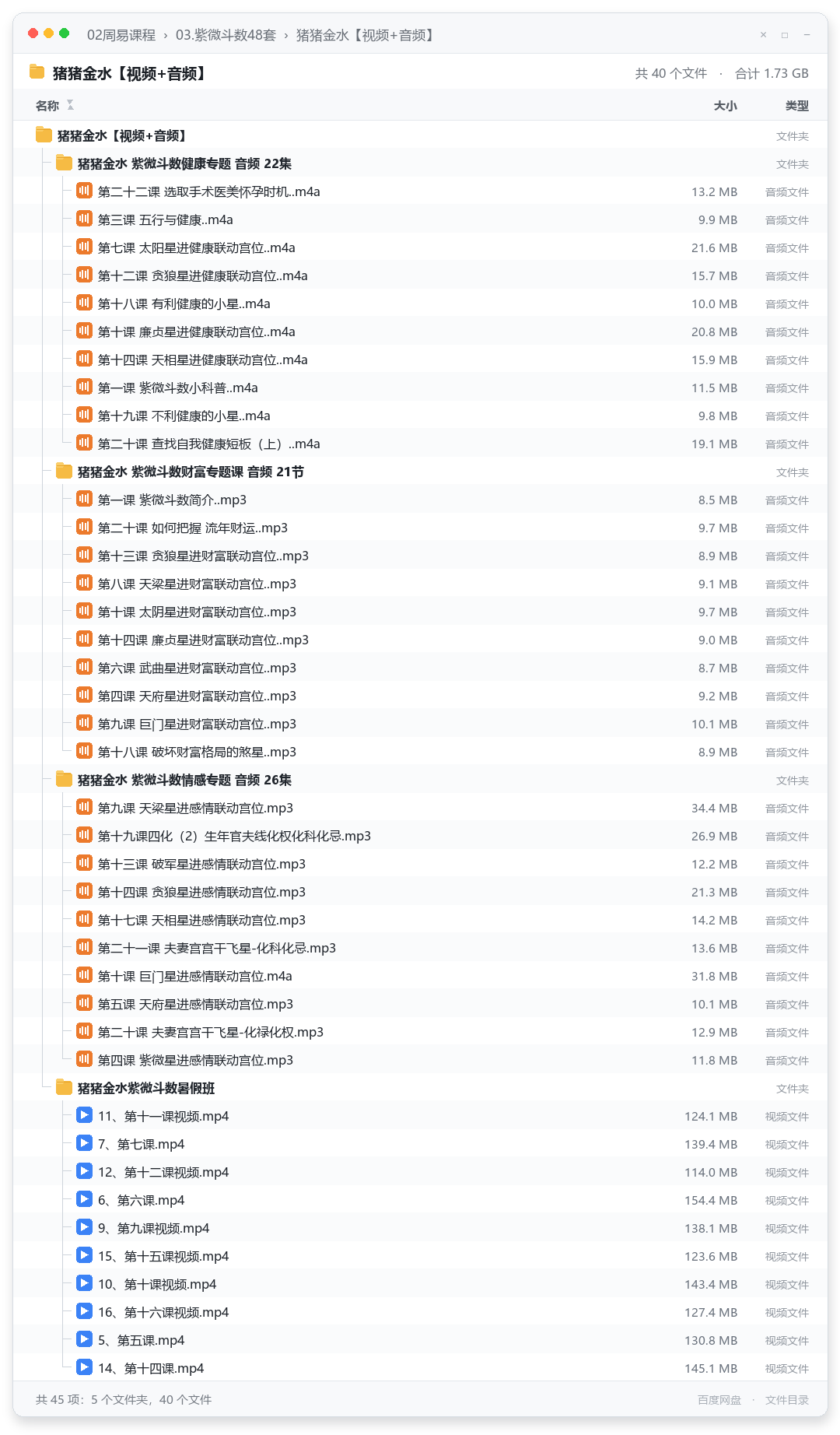 猪猪金水【视频+音频】