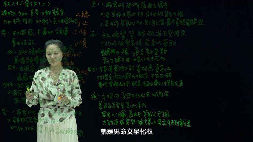 洁曦飞星派紫薇斗数初阶38集-进阶班31集