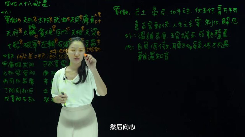 洁曦飞星派紫薇斗数初阶38集-进阶班31集