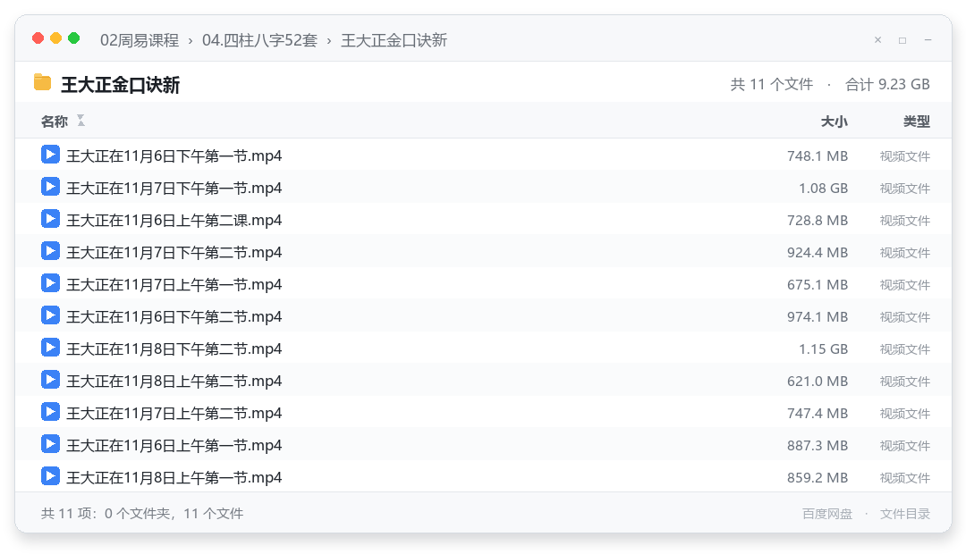 王大正金口诀新