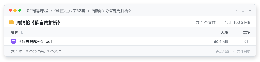 周锦伦《催官篇解析》