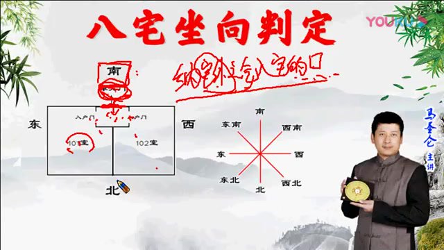 马圣仑(八宅风水视频课程)-国学易学资源分享