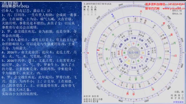22.道星散人《天星造命改运学》改运学课程视频80集