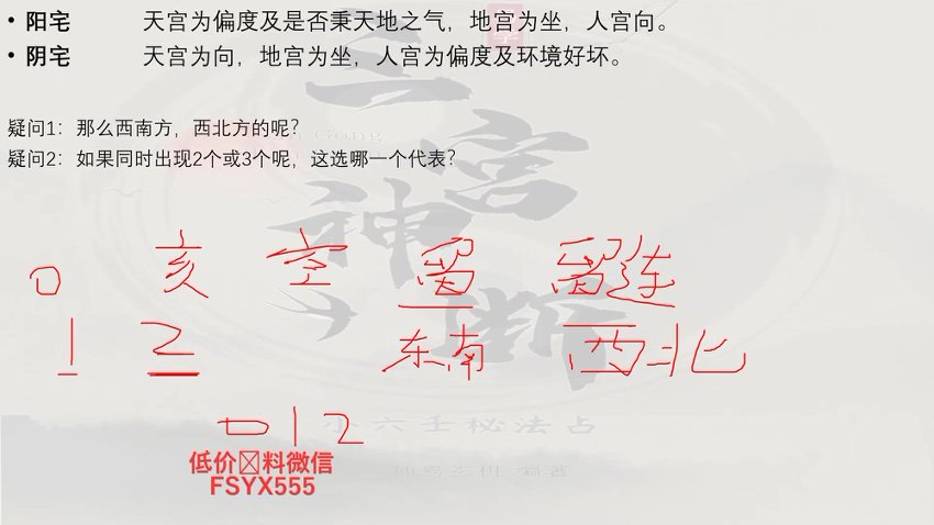 15.神易玄机三宫小六壬视频17集+讲义