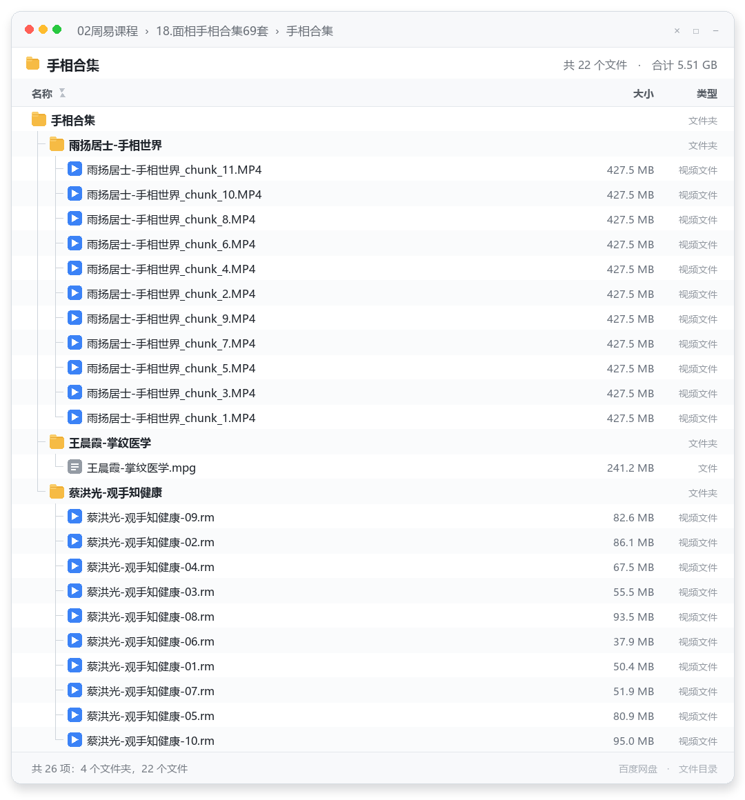 手相合集